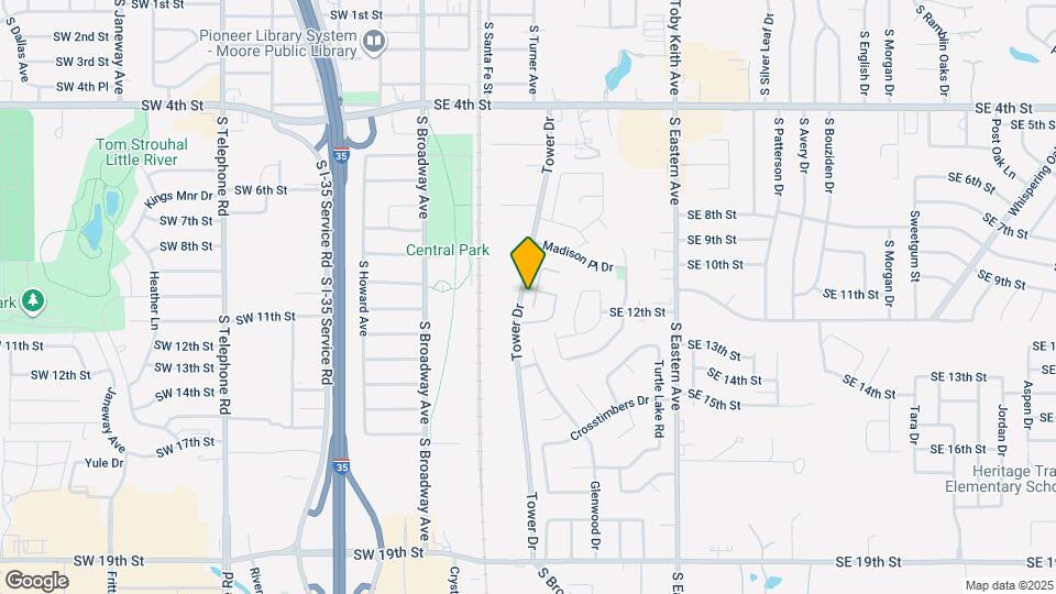 1101 Golden Leaf Dr Map and Location Details