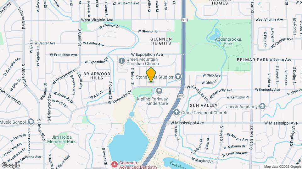 885 S Miller St Map and Location Details