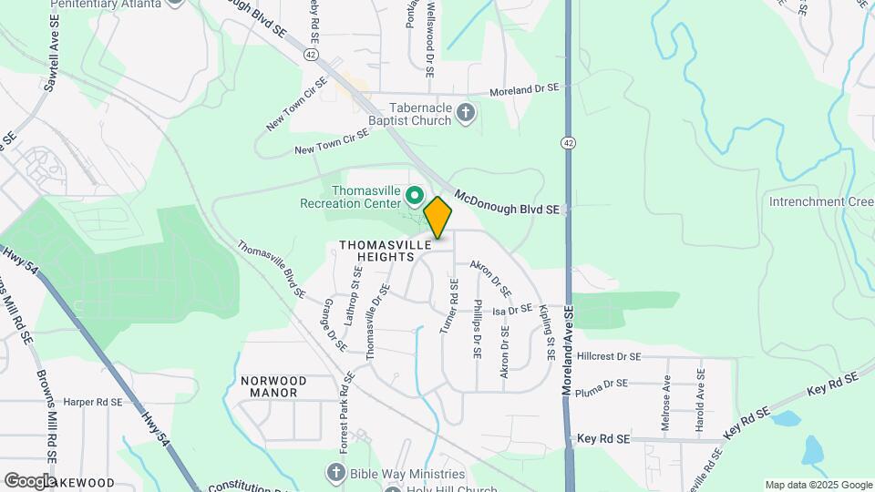 1817 Goddard St SE Map and Location Details