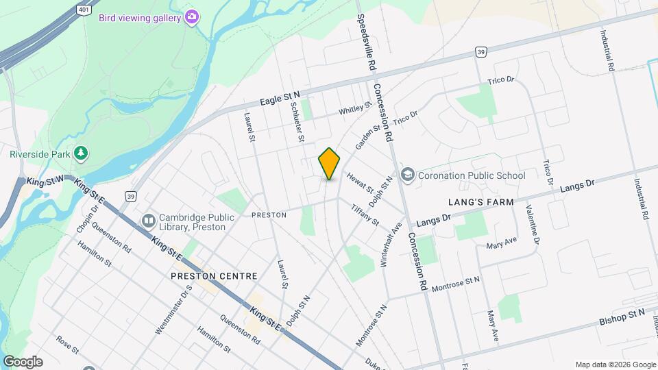 435-435 Garden St Map and Location Details