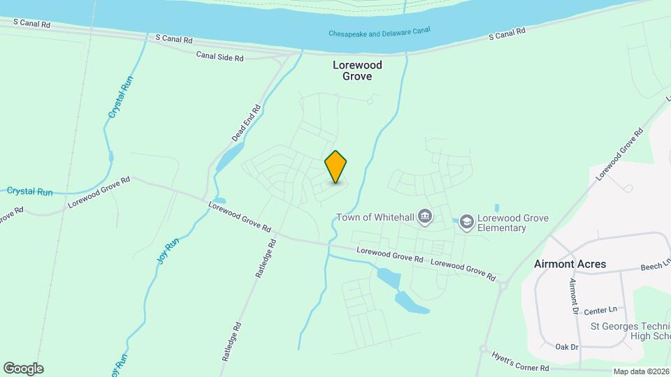 649 Lewes Landing Rd Mapa y Detalles de la Ubicación