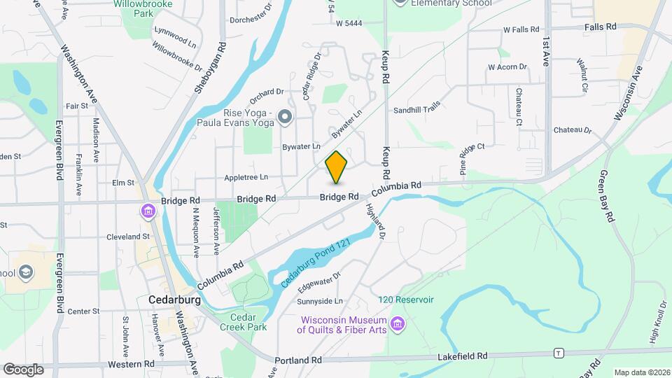 N70W5420 Bridge Rd Map and Location Details