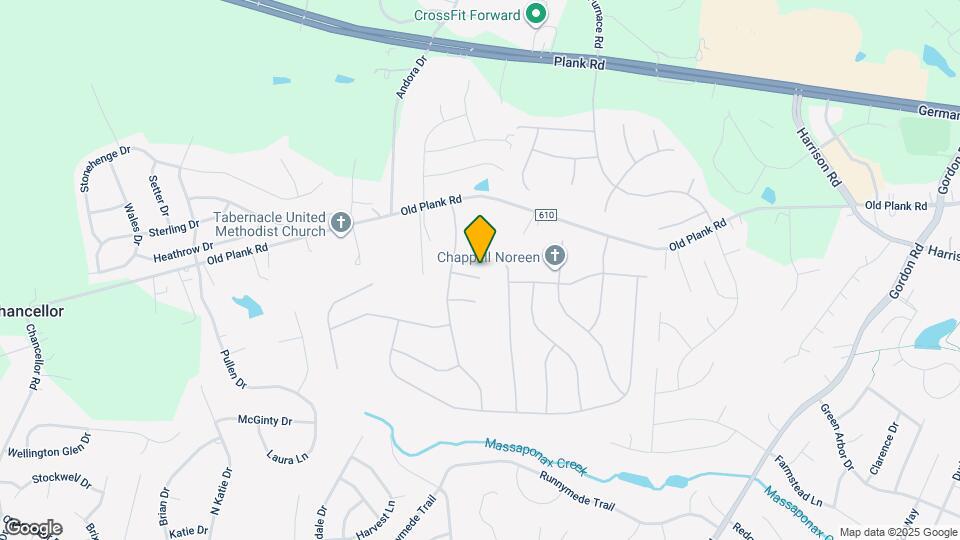 7303 Sunset Ridge Ct Map and Location Details