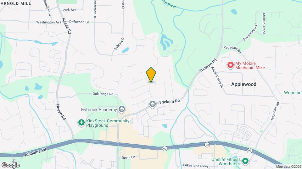 1020 Dunedin Trail Mapa y Detalles de la Ubicación