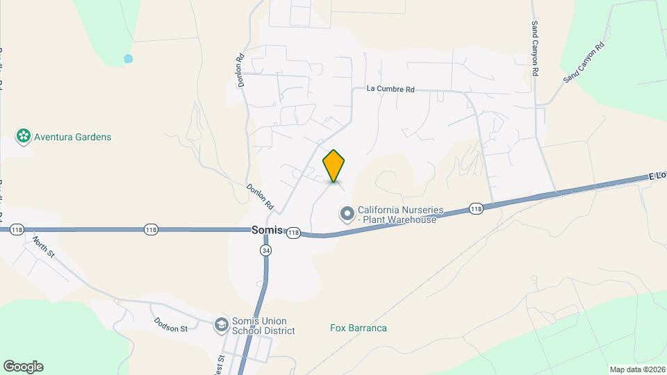 5837 E Los Angeles Ave Map and Location Details