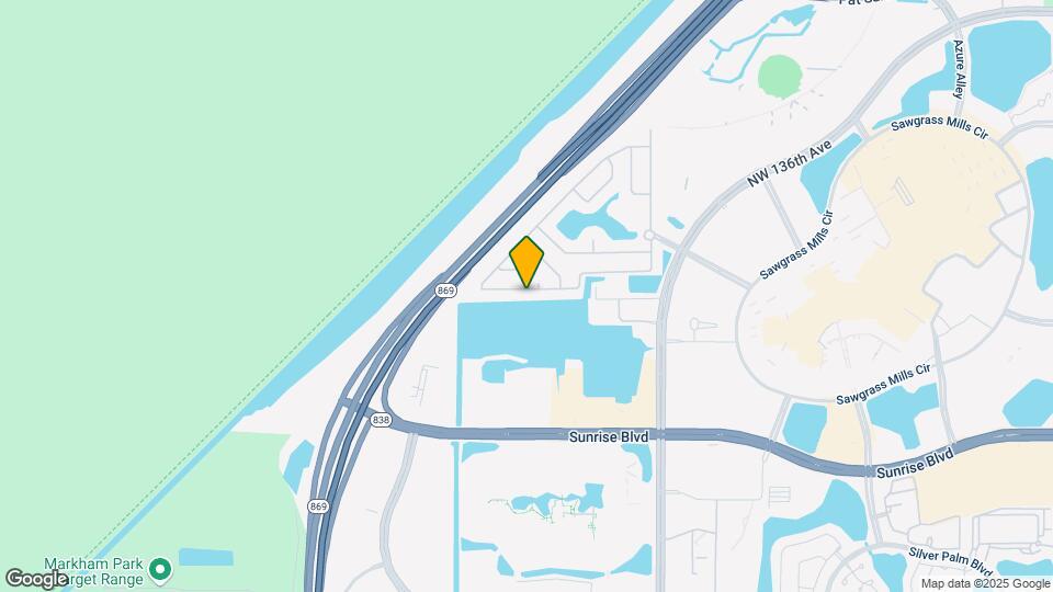 13820 NW 22nd St Map and Location Details