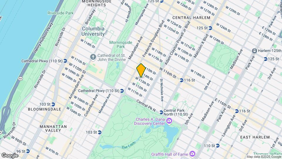 257 W 113th St Map and Location Details