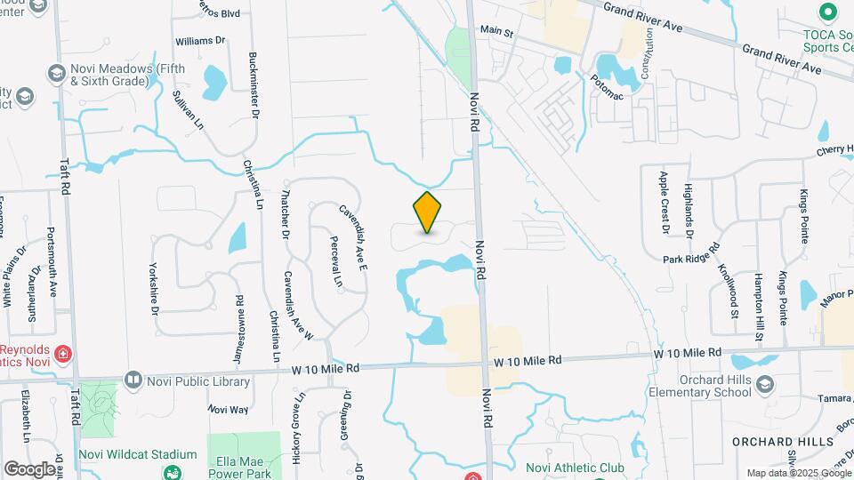43545 Prospect Ln Map and Location Details