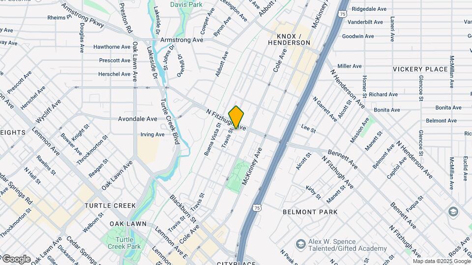 4140 Travis St Map and Location Details