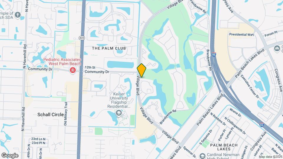 15201 Glenmoor Dr Map and Location Details