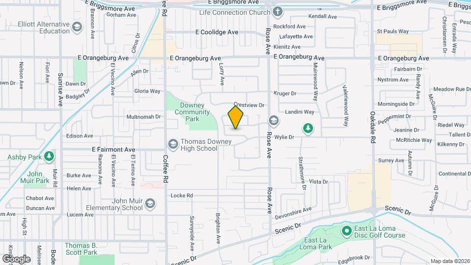 1525 Lavender Ln Map and Location Details