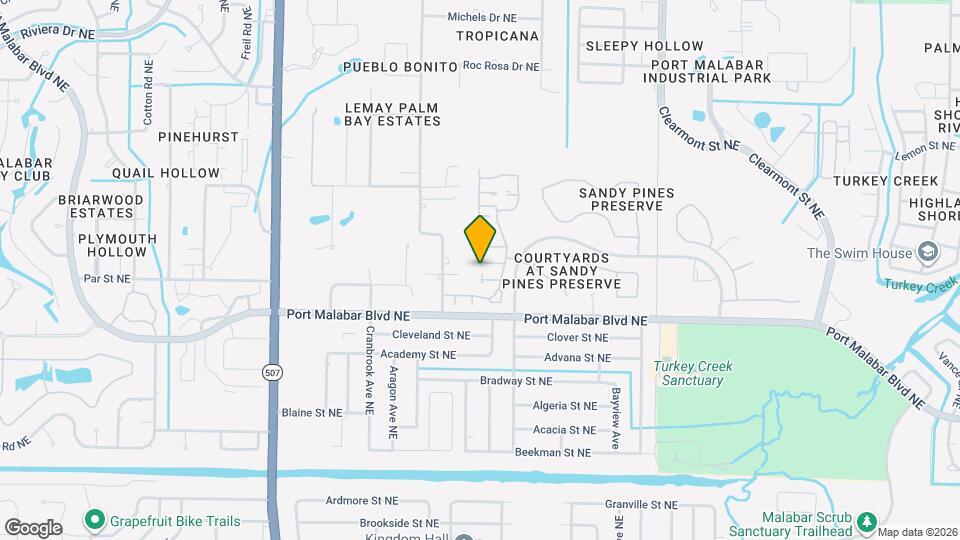 1923 Sugarberry Ct NE Map and Location Details