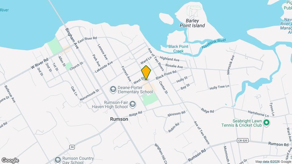 109 E River Rd Map and Location Details