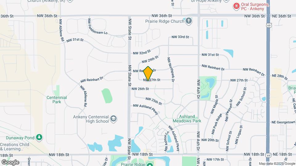 1317 NW 27th St Map and Location Details