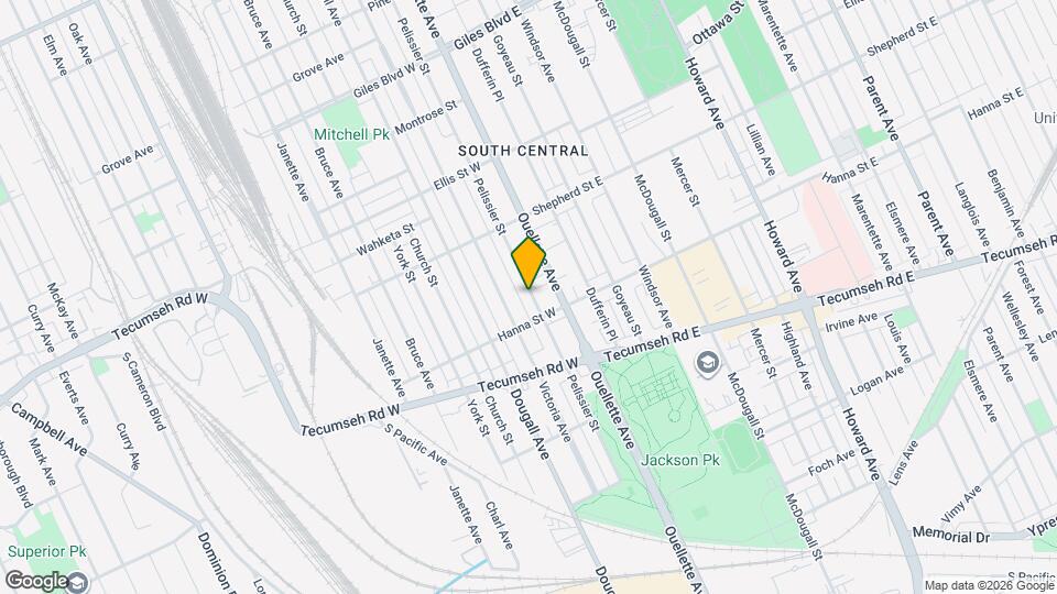 1577 Pelissier St Map and Location Details