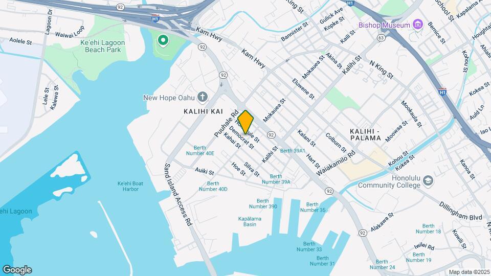 264 Mokauea St Mapa y Detalles de la Ubicación