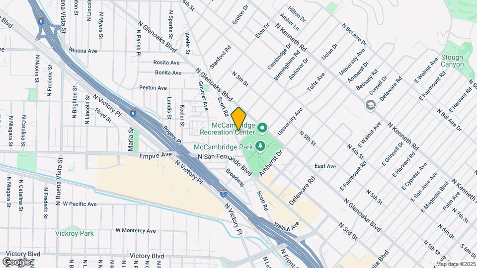 1616-1622 Scott Rd Mapa y Detalles de la Ubicación
