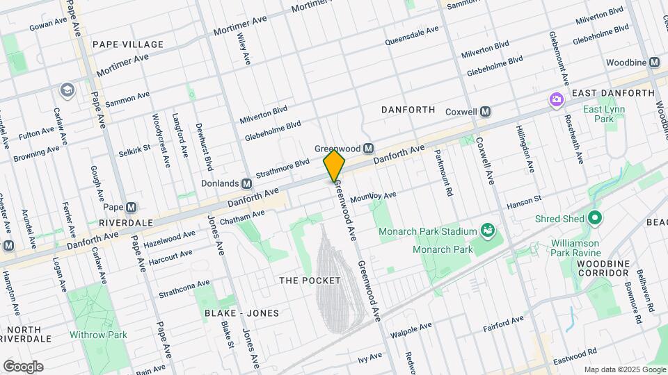630 Greenwood Ave Map and Location Details