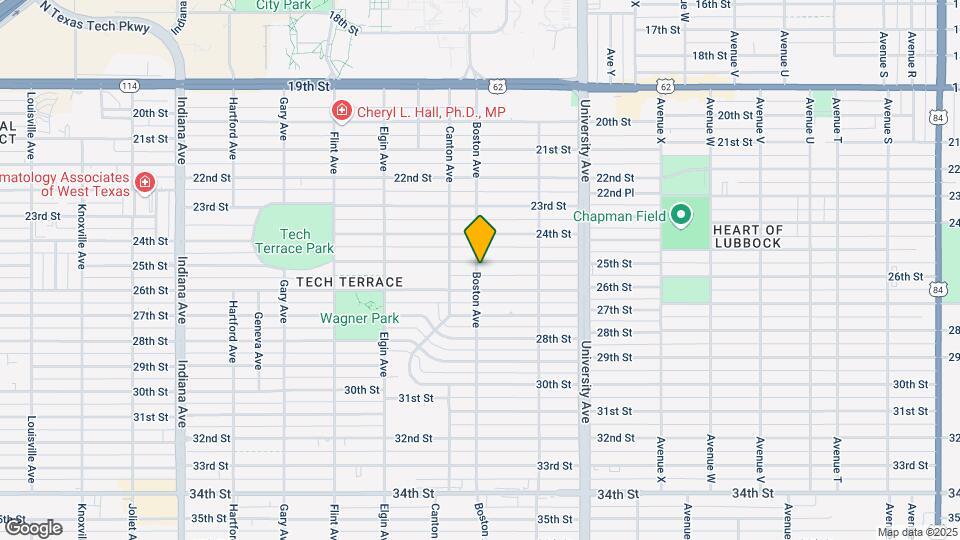 2629 25th St Map and Location Details