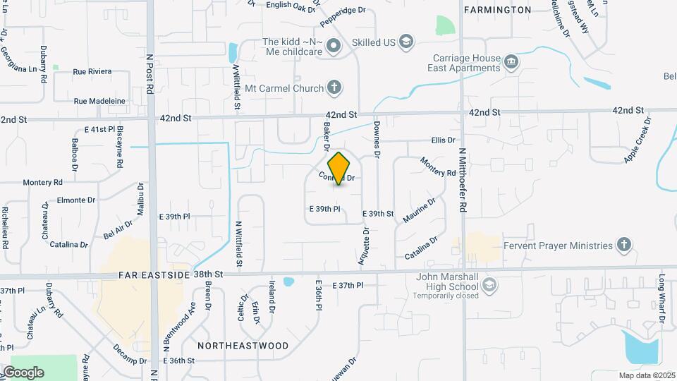 3933 Conried Ct Map and Location Details