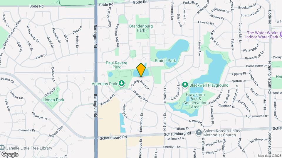 2344 County Farm Ln Map and Location Details