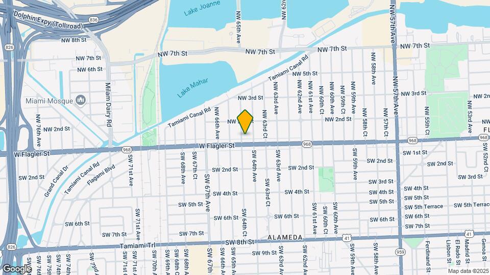 55 NW 64th Ct Map and Location Details