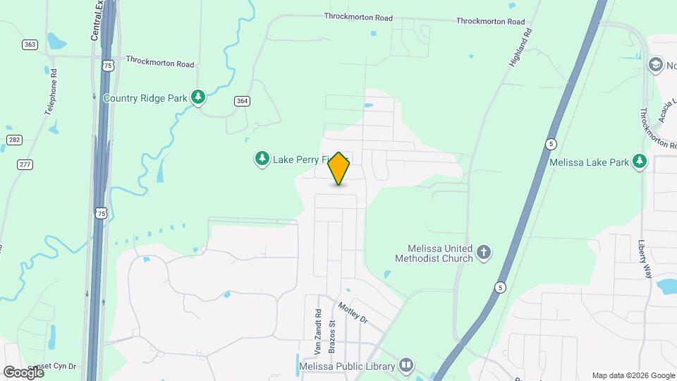 1203 Freestone Dr Map and Location Details