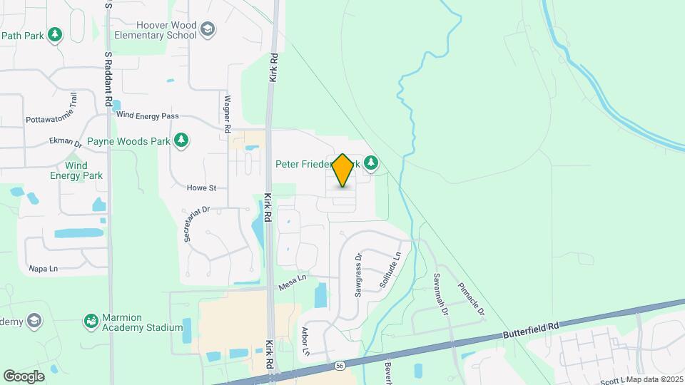 1654 Bentz Way Map and Location Details