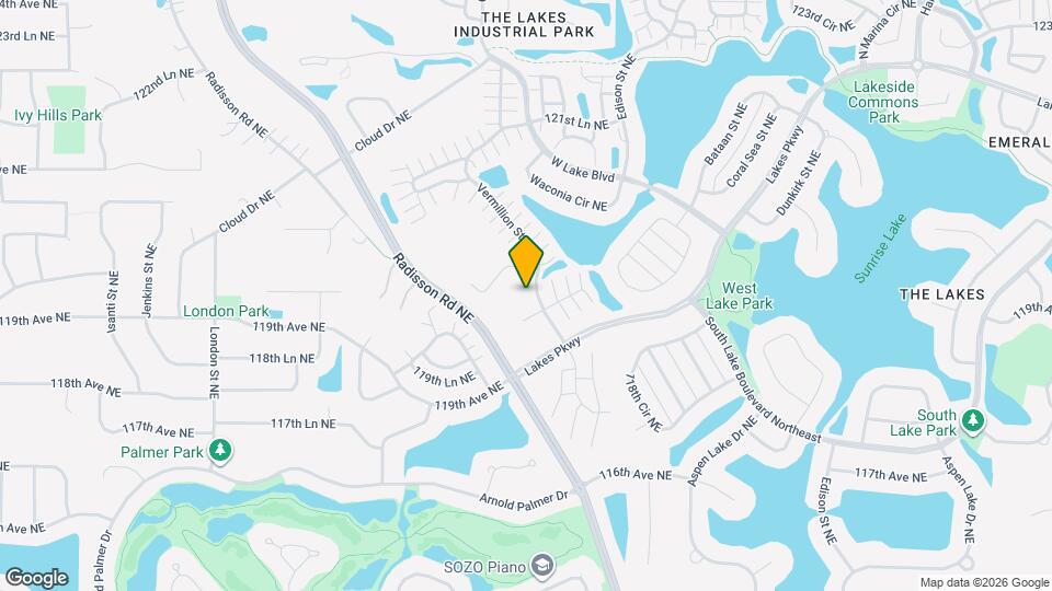 2465 119th Ct NE Map and Location Details