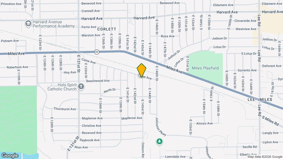 4308 E 143rd St Map and Location Details