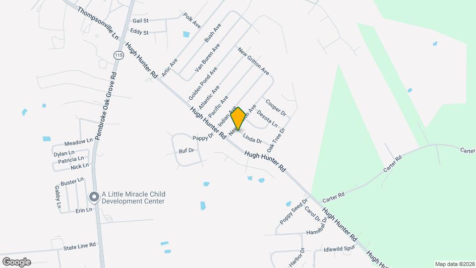 916 Linda Dr Map and Location Details