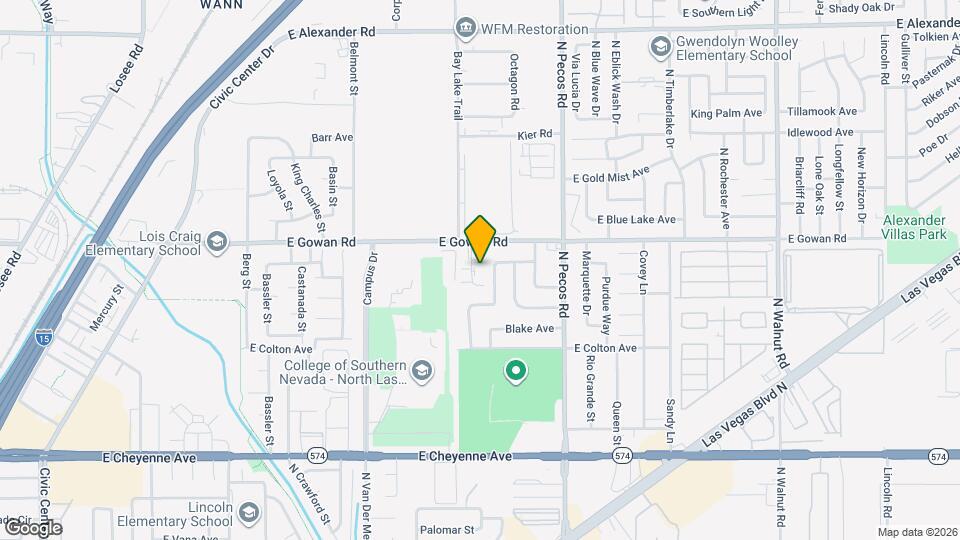 3520 Rio Robles Dr Map and Location Details