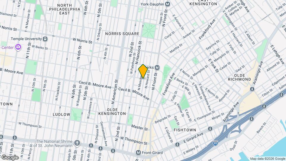 1770 Waterloo St Map and Location Details