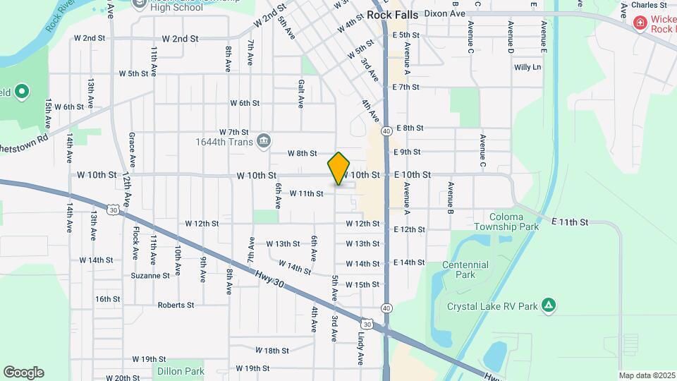 Edon Park Apartments Map and Location Details