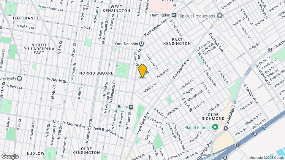 2013 Abigail St Map and Location Details