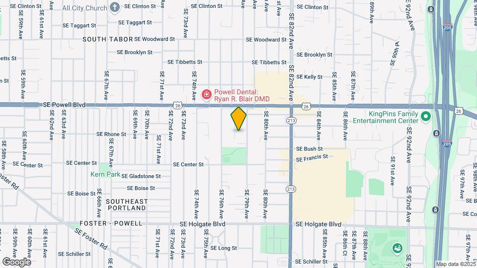 3636 SE 77th Ave Map and Location Details