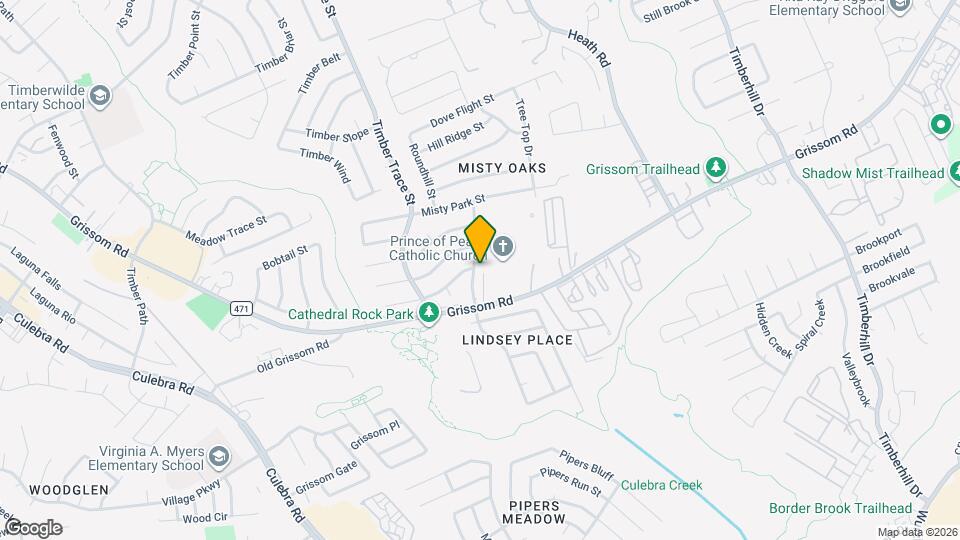 4724 Oakfield Way Map and Location Details