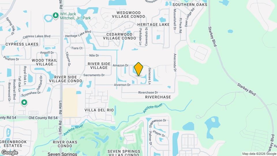 4326 Oklawaha Ln Map and Location Details