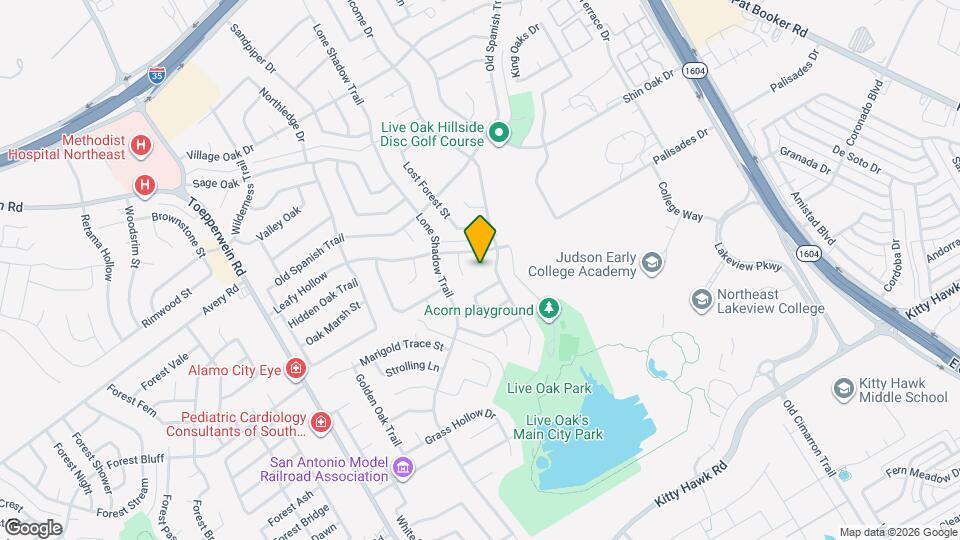 12005 Prairie Oak Map and Location Details