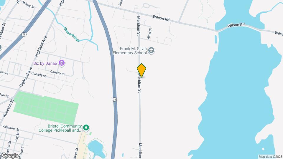 1657 Meridian St Map and Location Details