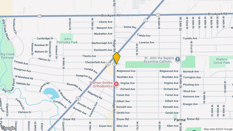 5485 Ridge Rd Map and Location Details