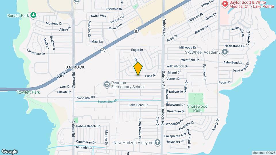 8218 Luna Dr Map and Location Details