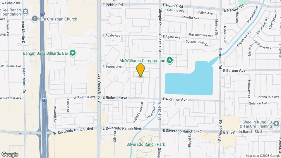 137 Windy Creek Ave Map and Location Details