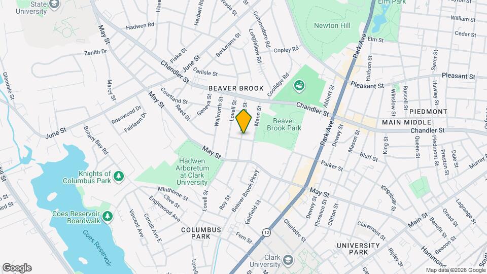 10 Lawnfair St, Unit 1 Map and Location Details