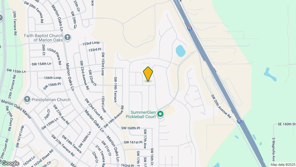 1679 SW 156th Ln Mapa y Detalles de la Ubicación
