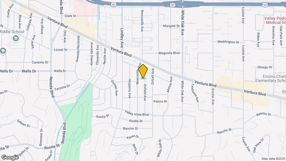 5071 Enfield Ave Map and Location Details
