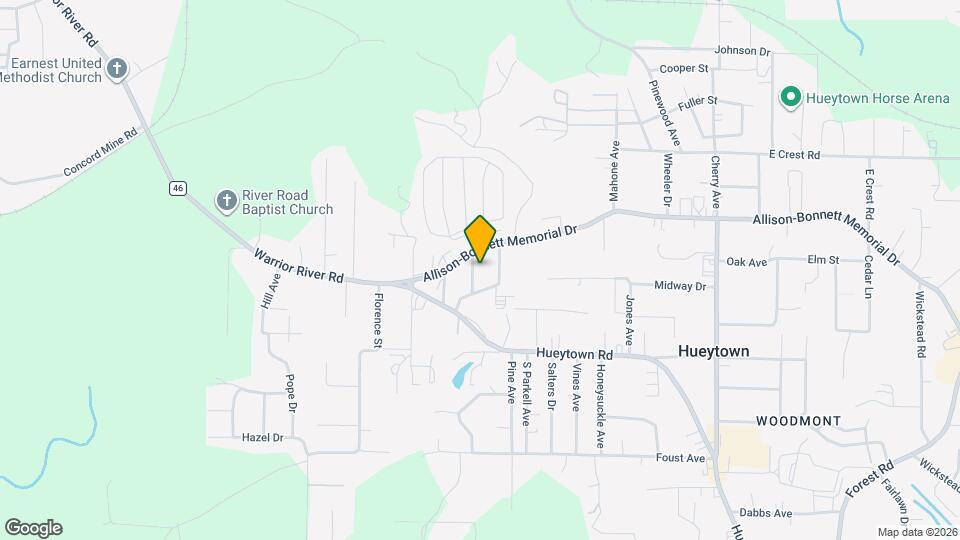 102 Viola Ave Map and Location Details