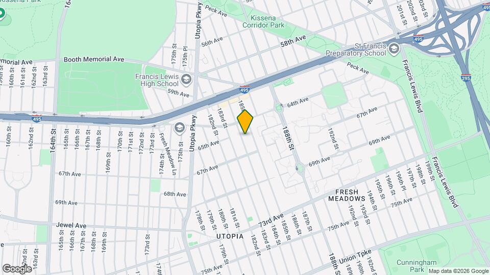 64-33 184th St Map and Location Details