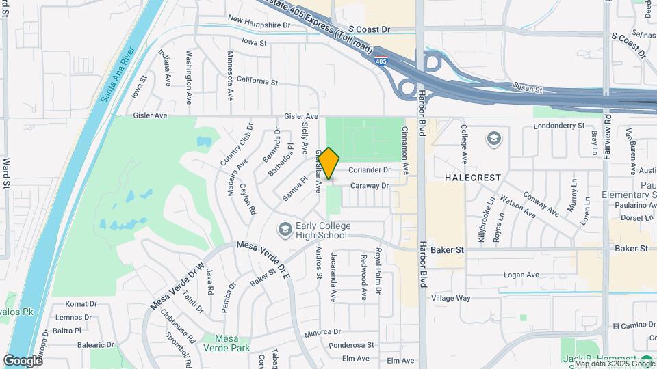 3117 Coral Ave Map and Location Details