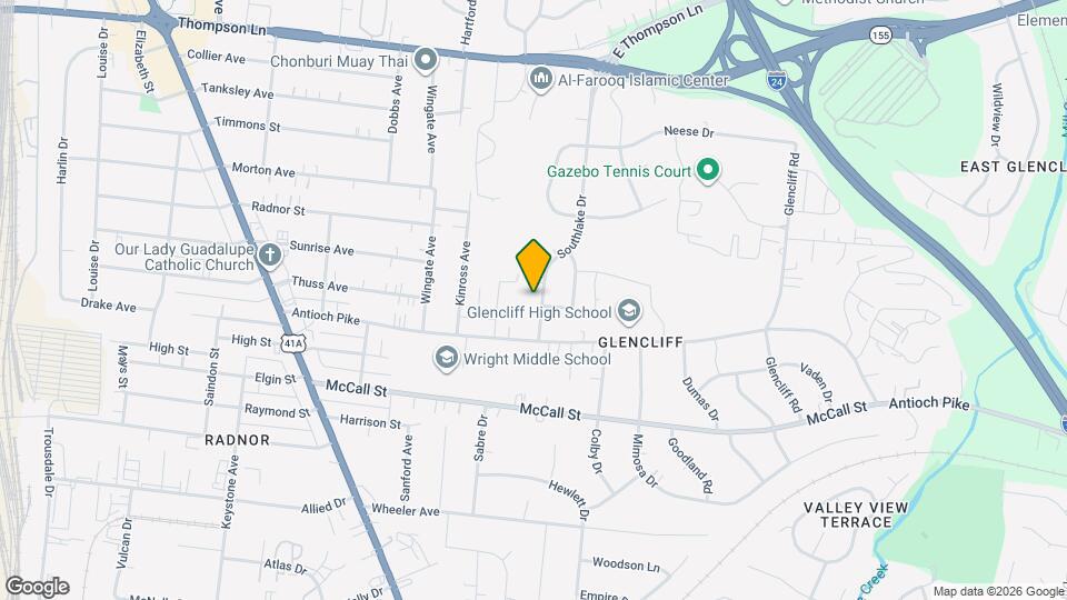 3233 Southlake Dr Mapa y Detalles de la Ubicación